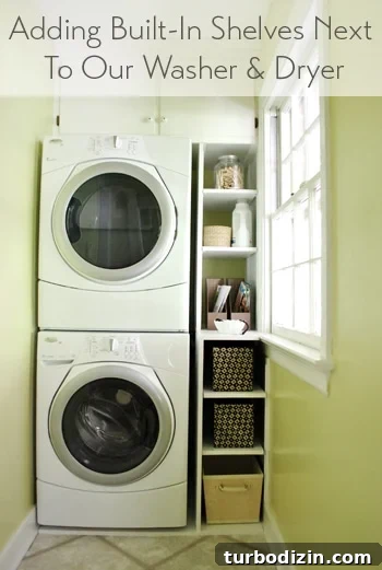 Add Built-In Shelves Next to Your Washer and Dryer: Step-by-Step Guide 2 adding-built-in-shelves-next-to-our-washer-and-dryer