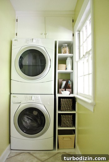 Add Built-In Shelves Next to Your Washer and Dryer: Step-by-Step Guide 16 img 38212 18