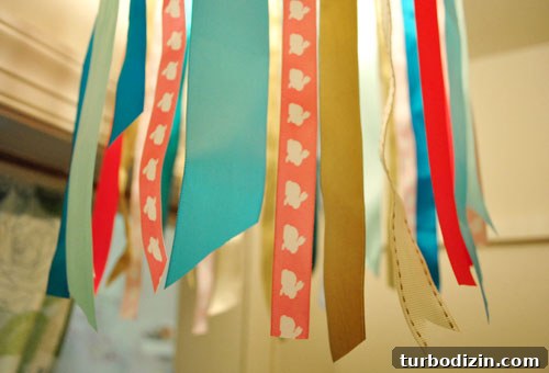 DIY Ribbon Chandelier Tutorial: Step-by-Step Guide for a Stylish Fixture 14 Finished ribbon chandelier in closet