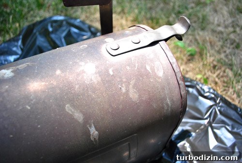 Mailbox before paint