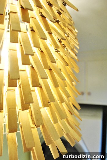DIY Clothespin Chandelier: Step-by-Step Guide for a Rustic Light Fixture 14 img 38747 27