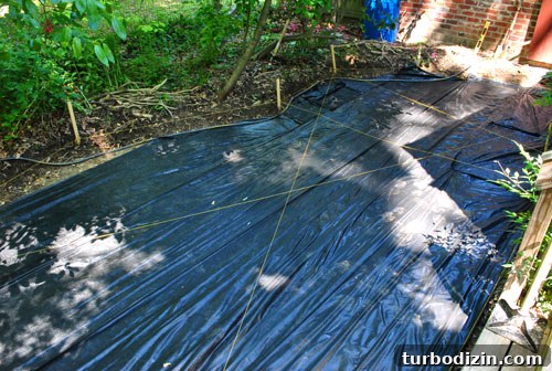 Patio foundation