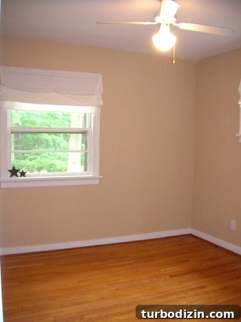 Guest room first house 8 months in 2