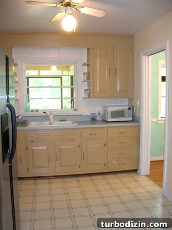 Kitchen first house 8 months in 1