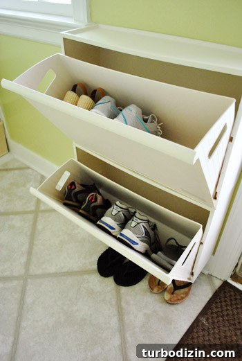 shoe storage