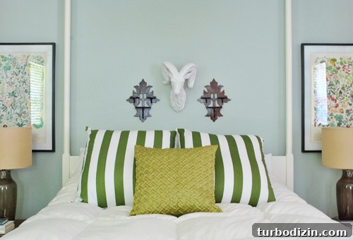 striped pillows