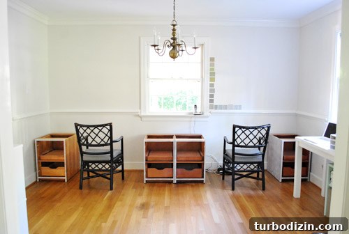 Build a Large Double Desk Using Recycled Cabinets 4 img 40180 3