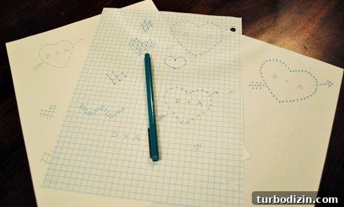 Create Faux Needlepoint Art: Step-by-Step Guide for Stunning Results 4 Graph paper sketch