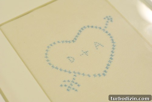 Create Faux Needlepoint Art: Step-by-Step Guide for Stunning Results 9 Framed napkin art