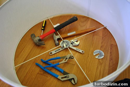 Upgrade an Old Chandelier with Paint and a Modern Shade 12 img 40533 12