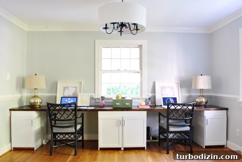 Upgrade an Old Chandelier with Paint and a Modern Shade 19 img 40533 22