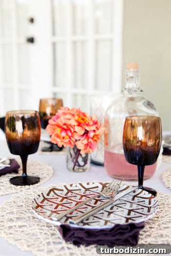 Stunning Outdoor Makeover Ideas to Transform Your Yard 11 Table setting