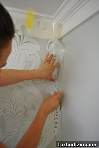 Step-by-Step Guide to Stenciling a Wall for a Professional Finish 12 img 40955 13
