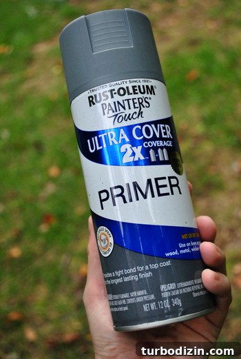 Step-by-Step Guide to Painting a Chair Like a Pro 7 Primed chair