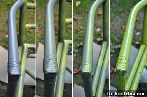 Step-by-Step Guide to Painting a Chair Like a Pro 9 Spray paint build-up