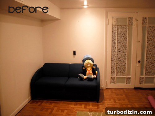 Stenciled dining nook photo 1