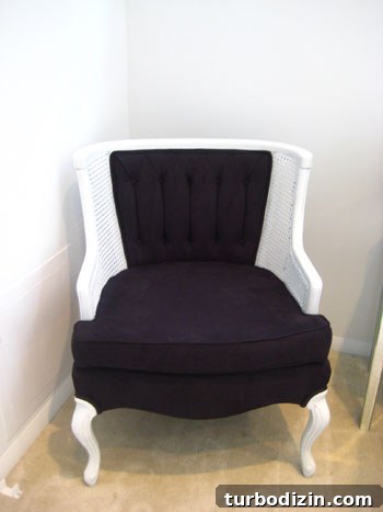 chair-after-upholstery-and-repainting chair after reupholstery and repainting