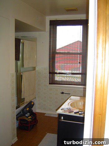 Dark Gray Tile Bathroom Remodel Ideas for a Modern Look 2 Bathroom before and after 1
