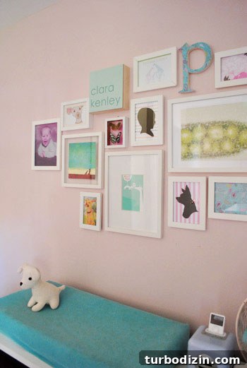 How to Hang a Gallery Wall of Frames in a Nursery 6 img 41835 5