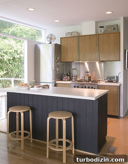 modern-kitchen Modern kitchen with minimalist design
