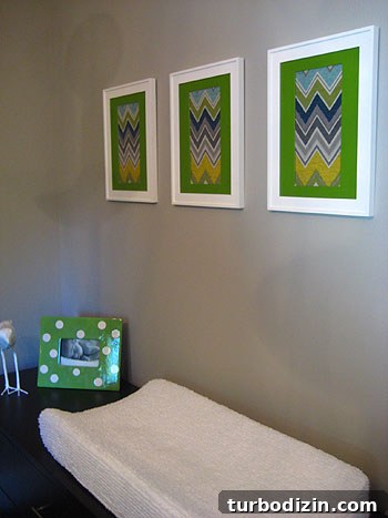 Nursery chandelier White painted chandelier in nursery
