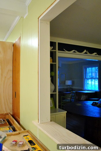 How to Trim a Cased Opening and Half Wall for a Polished Look 11 img 42300 10