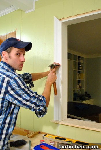 How to Trim a Cased Opening and Half Wall for a Polished Look 14 img 42300 13
