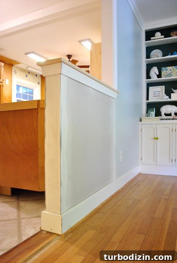 How to Trim a Cased Opening and Half Wall for a Polished Look 16 img 42300 15