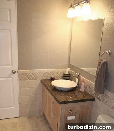 Before and after bathroom transformation 4