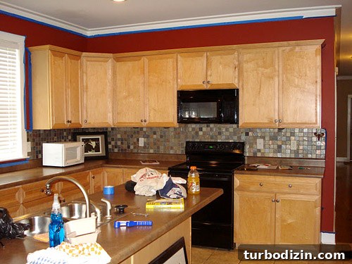 Kitchen before