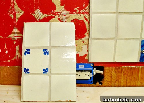 How to Remove Old Backsplash Tile and Plywood Safely 4 Tile coming off in chunks