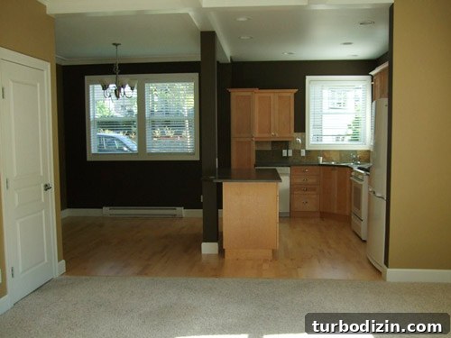 Create a Bright White Kitchen with Benjamin Moore Simply White Cabinets 3 Kitchen view 2