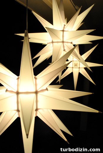 Christmas Exterior House Decorating Ideas: Stylish Outdoor Displays 13 Star assembly detail