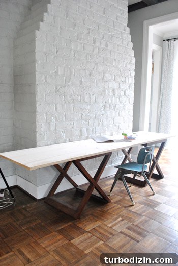 DIY Kids Art Desk Built Into a Cabinet Door 3 img 43399 2