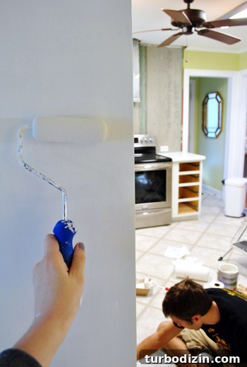 Painted cabinet doors