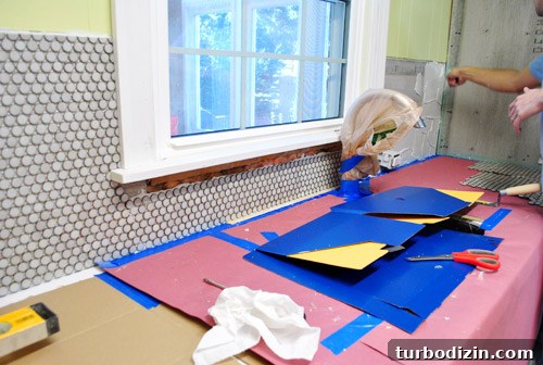 Penny Tile Backsplash Ideas: Stylish Tips for Kitchen Installation 15 img 43905 14