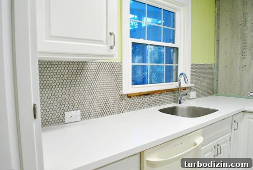 Penny Tile Backsplash Ideas: Stylish Tips for Kitchen Installation 18 img 43905 17