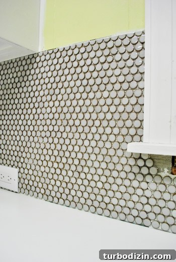 Penny Tile Backsplash Ideas: Stylish Tips for Kitchen Installation 19 img 43905 18