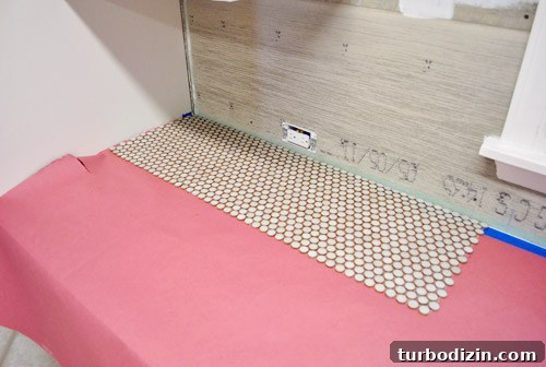 Penny Tile Backsplash Ideas: Stylish Tips for Kitchen Installation 4 img 43905 3
