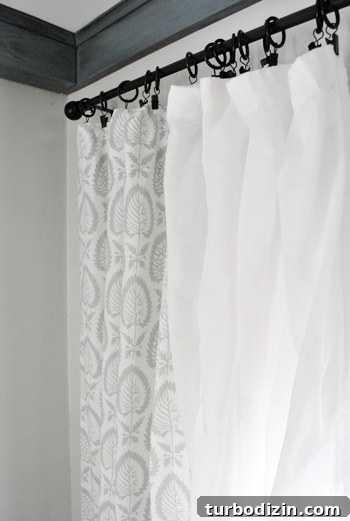 How to Cut Curtain Panels to Make Extra Drapes 6 img 44028 5