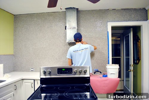 Grout dried vs ungrouted tile