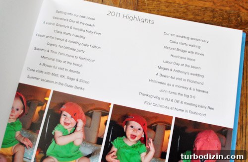 Create Lasting Memories: Annual Photo Book Storage Guide 4 Year summary page