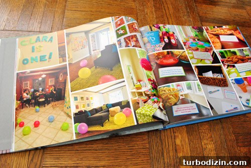 Create Lasting Memories: Annual Photo Book Storage Guide 5 Birthday party spread