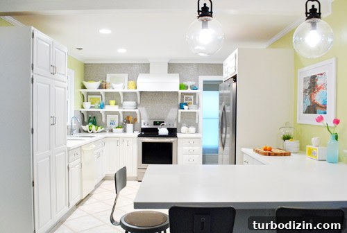 Buying Our First Major Artwork: Tips for New Collectors 4 Print hung in kitchen