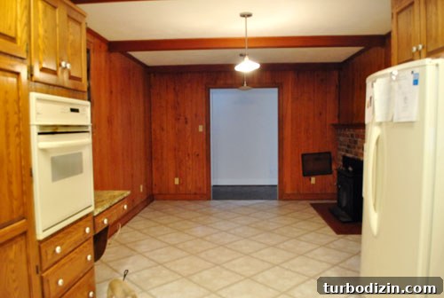 Penny Tile Kitchen Remodel with Stylish Open Shelving 11 img 44734 10