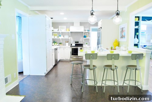 Penny Tile Kitchen Remodel with Stylish Open Shelving 27 img 44734 26