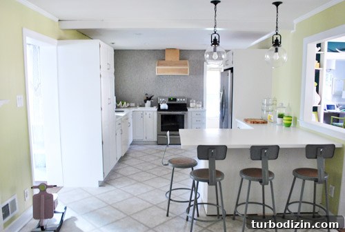 Penny Tile Kitchen Remodel with Stylish Open Shelving 8 img 44734 7