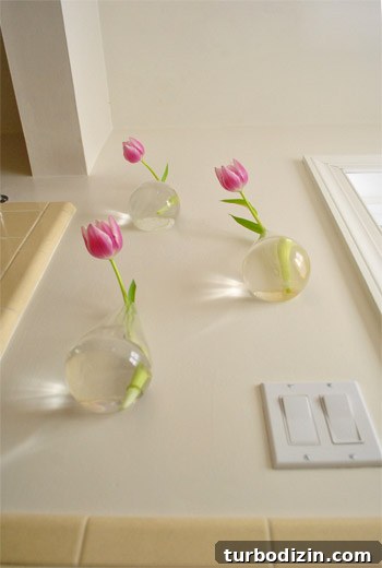 Floating Wall Vases: Stylish Mounted Flower Holders for Home Decor 9 Ceiling view from floor