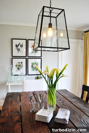 Home Staging Tips: Create an Elegant, Fresh Look for Showings 11 Dining room art and console