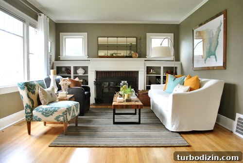 Home Staging Tips: Create an Elegant, Fresh Look for Showings 6 Fireplace and mirror